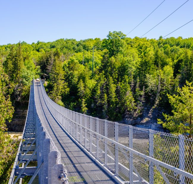 Ranney Gorge Suspension Bridge